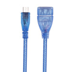 สายแปลง OTG Micro USB ตัวผู้เป็น USB 2.0 ตัวเมีย ยาว 29 ซม.