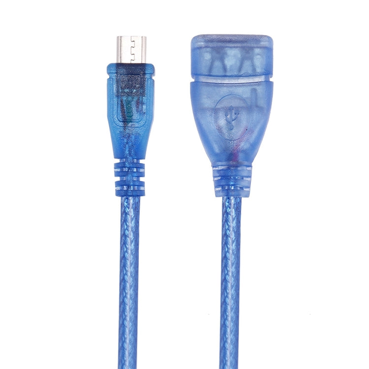 สายแปลง OTG Micro USB ตัวผู้เป็น USB 2.0 ตัวเมีย ยาว 29 ซม.