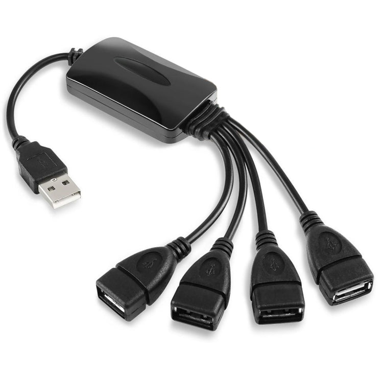 ฮับสาย USB 2.0 4 พอร์ต 480Mbps ความเร็วสูงสำหรับพีซี