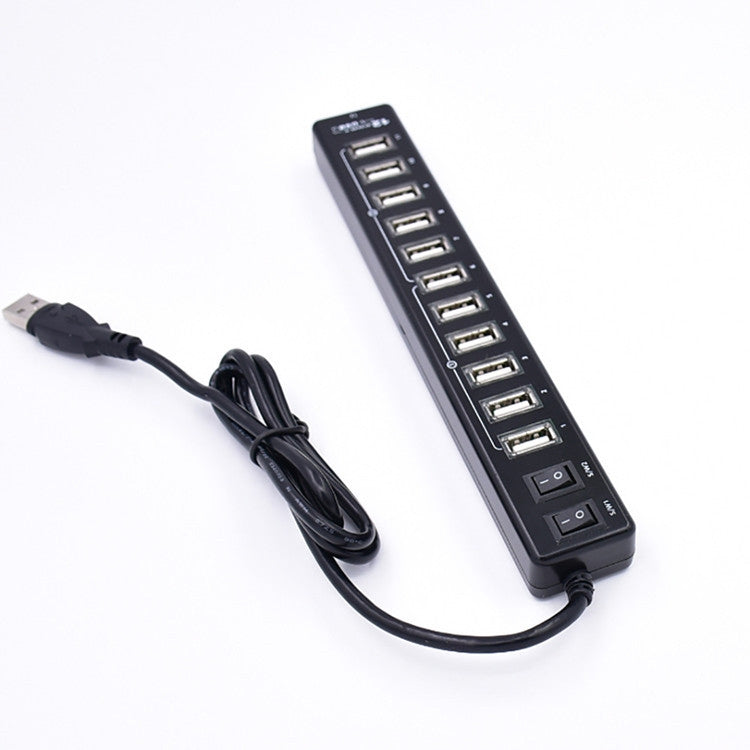 ฮับ USB 2.0 12 พอร์ต เหมาะสำหรับโน้ตบุ๊ก / เน็ตบุ๊ก
