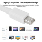 สาย Mini DP DisplayPort สำหรับ Apple iMac MacBook Pro ความยาว 2 ม., Mini DP เป็น Mini DP ตัวผู้