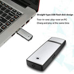 เครื่องบันทึกเสียง USB + แฟลชไดรฟ์ USB 8GB, 8GB