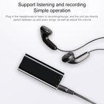 เครื่องบันทึกเสียงมินิ 3 in 1 + แฟลชไดรฟ์ 8GB + เครื่องเล่น MP3