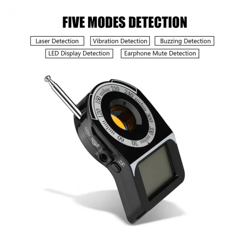 CC-309 เครื่องตรวจจับคลื่นเต็มแบนด์ พร้อมหน้าจอ LED, ช่วงความถี่ตรวจจับ: 1MHz-6500MHz, CC-309