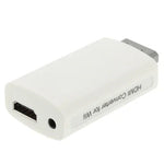 ตัวแปลง HDMI ความละเอียด 1080P Full HD สำหรับ Wii, ขนาด: 73 x 37 x 20 มม.