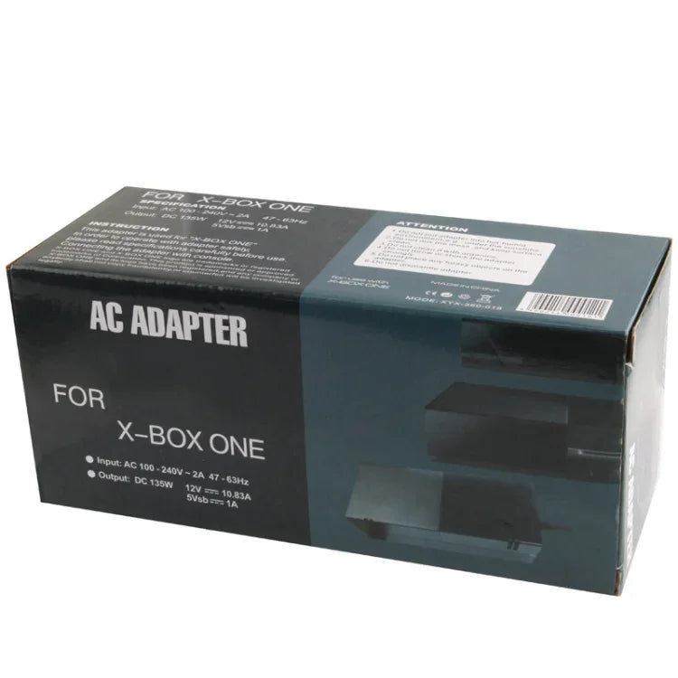 อะแดปเตอร์ไฟ AC สำหรับเครื่อง Xbox One, ปลั๊ก EU, ปลั๊ก US