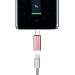 อะแดปเตอร์เปลี่ยนจาก 8 Pin หญิงเป็น USB-C / Type-C ชาย ตัวเรือนโลหะ