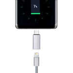 อะแดปเตอร์เปลี่ยนจาก 8 Pin หญิงเป็น USB-C / Type-C ชาย ตัวเรือนโลหะ