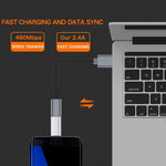 อะแดปเตอร์เปลี่ยนจาก 8 Pin หญิงเป็น USB-C / Type-C ชาย ตัวเรือนโลหะ