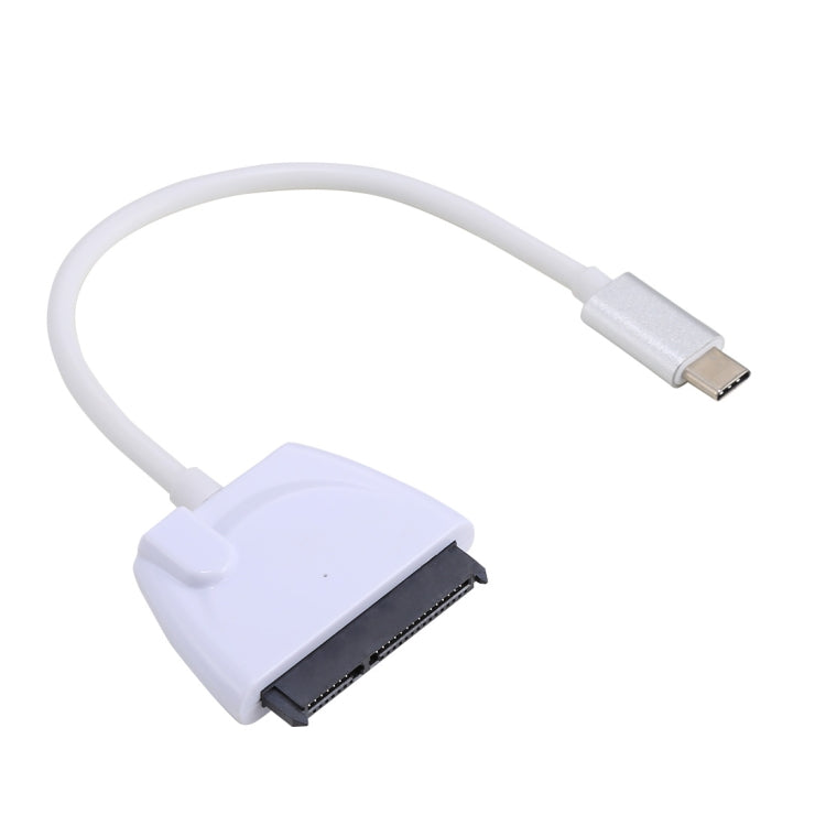 สายแปลงอะแดปเตอร์ USB-C / Type-C เป็น SATA ฮาร์ดไดรฟ์ 22 พิน ความยาวรวมประมาณ 23 ซม.