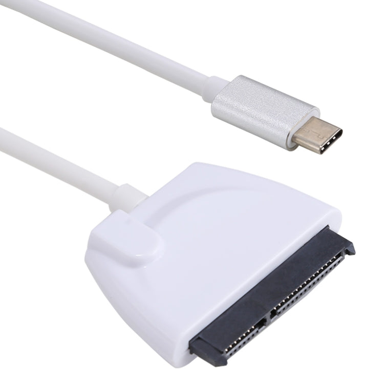 สายแปลงอะแดปเตอร์ USB-C / Type-C เป็น SATA ฮาร์ดไดรฟ์ 22 พิน ความยาวรวมประมาณ 23 ซม.