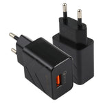 ที่ชาร์จเดินทางเร็ว LZ-715 18W QC3.0 USB ช่องเดียว ปลั๊ก EU