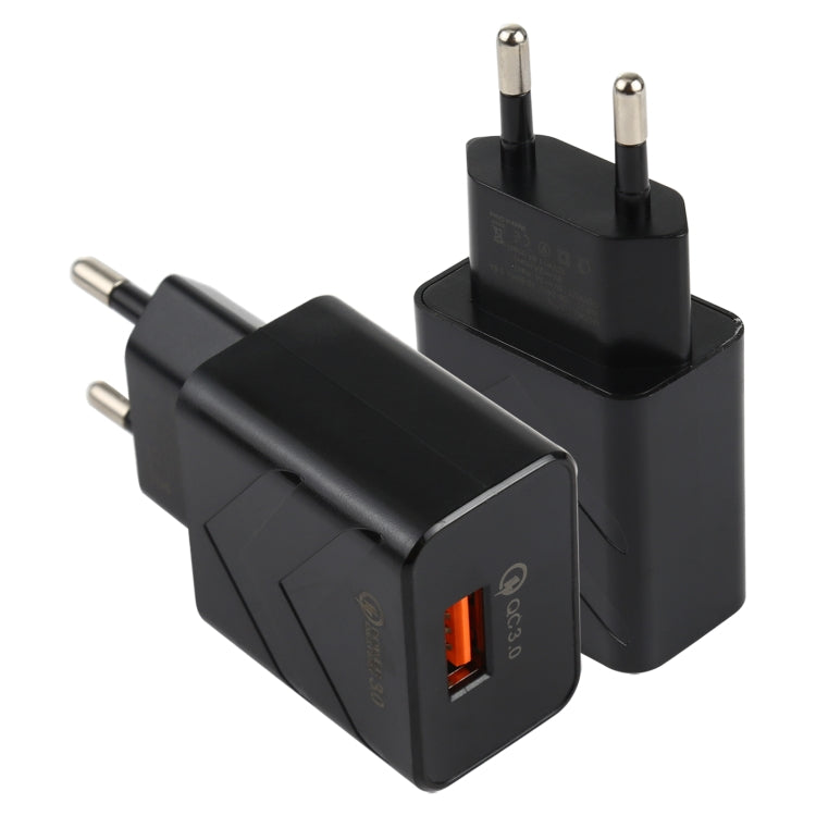 ที่ชาร์จเดินทางเร็ว LZ-715 18W QC3.0 USB ช่องเดียว ปลั๊ก EU
