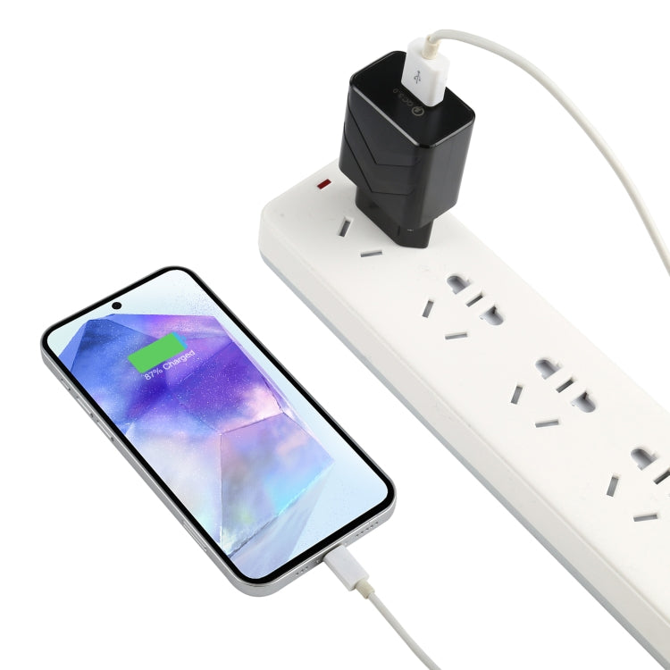 ที่ชาร์จเดินทางเร็ว LZ-715 18W QC3.0 USB ช่องเดียว ปลั๊ก EU