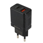 ที่ชาร์จเดินทางเร็ว LZ-728 QC 3.0 USB + PD 20W USB-C / Type-C ปลั๊ก EU