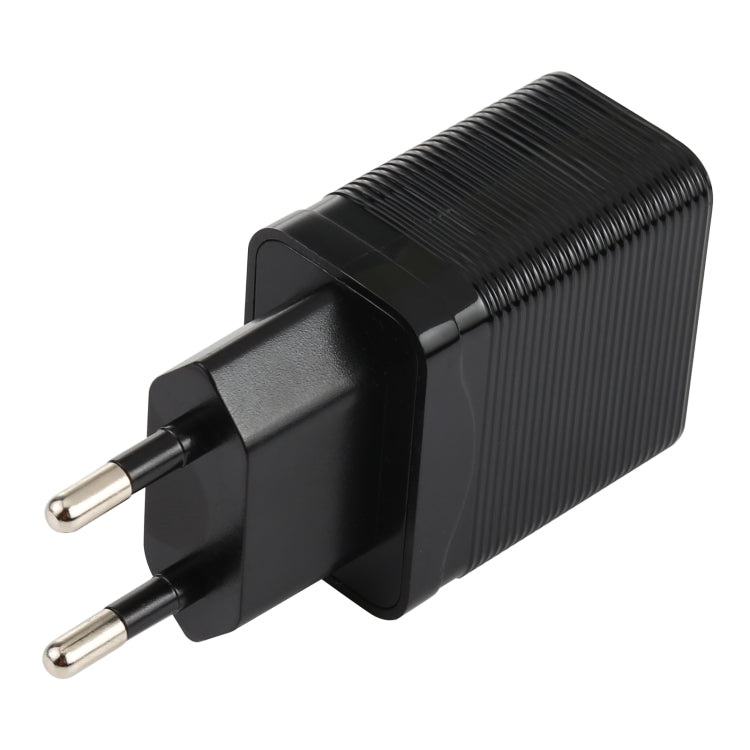ที่ชาร์จเดินทางเร็ว LZ-728 QC 3.0 USB + PD 20W USB-C / Type-C ปลั๊ก EU