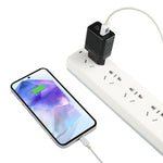 ที่ชาร์จเดินทางเร็ว LZ-728 QC 3.0 USB + PD 20W USB-C / Type-C ปลั๊ก EU