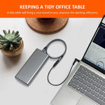 สายชาร์จพาวเวอร์ USB-C / Type-C เป็น 4.0 x 1.7 มม. สำหรับแล็ปท็อป ความยาวสายประมาณ 1.5 เมตร Type-C เป็น 4.0 x 1.7 มม.