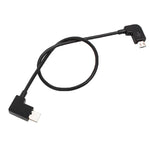 สายแปลง Micro USB เป็น USB-C / Type-C ยาว 30 ซม. สำหรับรีโมตคอนโทรล DJI MAVIC PRO & SPARK, สมาร์ทโฟน, แท็บเล็ต
