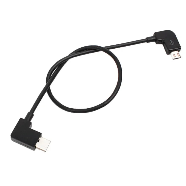 สายแปลง Micro USB เป็น USB-C / Type-C ยาว 30 ซม. สำหรับรีโมตคอนโทรล DJI MAVIC PRO & SPARK, สมาร์ทโฟน, แท็บเล็ต
