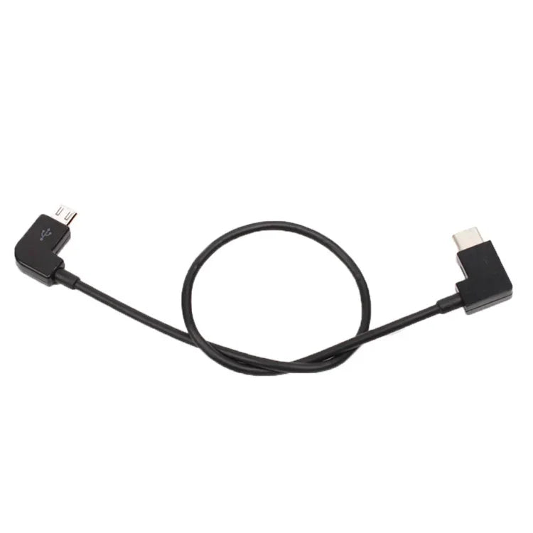 สายแปลง Micro USB เป็น USB-C / Type-C ยาว 30 ซม. สำหรับรีโมตคอนโทรล DJI MAVIC PRO & SPARK, สมาร์ทโฟน, แท็บเล็ต
