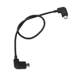 สายแปลงข้อมูล Micro USB เป็น Micro USB ยาว 30 ซม. สำหรับรีโมต DJI MAVIC PRO & SPARK, สมาร์ทโฟน, แท็บเล็ต, Micro USB เป็น Micro USB