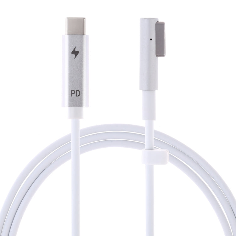 สายชาร์จ 85W 5 Pin MagSafe 1 (รูปตัว L) เป็น USB-C / Type-C PD, 85W MagSafe 1