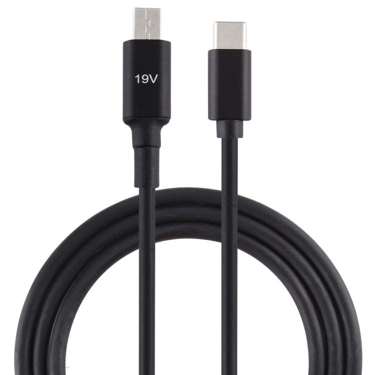 สายชาร์จแล็ปท็อปสำหรับ ASUS X205T 19V จากพอร์ตไฟเป็น USB-C / Type-C ตัวผู้ ความยาวสาย 1.5 ม., สำหรับพอร์ตไฟ ASUS X205T เป็น USB-C / Type-C ตัวผู้
