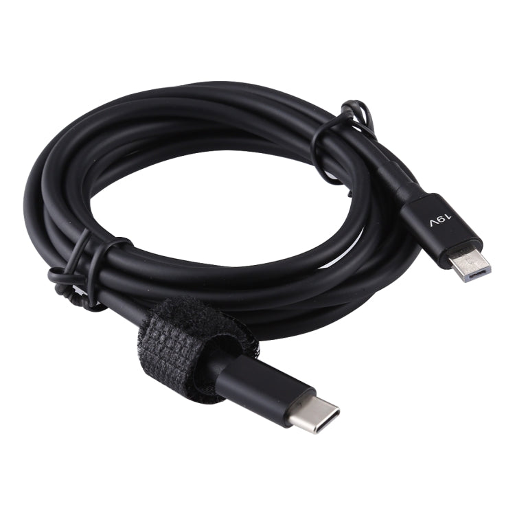 สายชาร์จแล็ปท็อปสำหรับ ASUS X205T 19V จากพอร์ตไฟเป็น USB-C / Type-C ตัวผู้ ความยาวสาย 1.5 ม., สำหรับพอร์ตไฟ ASUS X205T เป็น USB-C / Type-C ตัวผู้