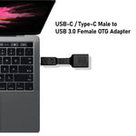 อะแดปเตอร์ OTG USB-C / Type-C ตัวผู้เป็น USB 3.0 ตัวเมีย 5 ชิ้น, USB-C / Type-C เป็น USB 3.0