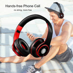 หูฟัง Bluetooth 4.0 + EDR SG-8 แบบครอบหูไร้สาย พร้อมช่องใส่การ์ด TF, วิทยุ FM, สเตอริโอ พร้อมไมโครโฟน