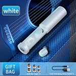 หูฟังบลูทูธ True Wireless C1 Bluetooth 5.0 TWS แบบสัมผัส พร้อมจอแสดงผลดิจิทัลทรงปล่องกลม พร้อมกล่องชาร์จ ทรงปล่องกลม