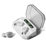 M8 Bluetooth 5.0 TWS Touch Digital Display True Wireless Bluetooth Earphone with Charging Box