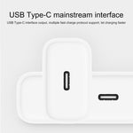 อะแดปเตอร์ชาร์จเร็ว Xiaomi Youpin ZMI 20W Type-C / USB-C ปลั๊กสหรัฐอเมริกา