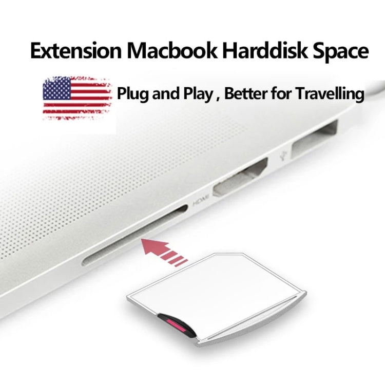อะแดปเตอร์ Micro SD / TF Card เป็น SD สำหรับ MacBook Air / Pro รองรับสูงสุด 512GB, 512GB
