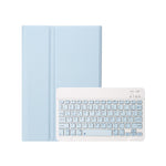 สำหรับ iPad 11 2025 / รุ่นที่ 10 10.9 2022 A10B เคสแท็บเล็ตหนังคีย์บอร์ดบลูทูธบางพิเศษผิวสัมผัสหนังลูกแกะ พร้อมช่องใส่ปากกา, A10B
