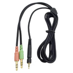 สายหูฟังเกมเวอร์ชัน PC ZS0076 สำหรับ Sennheiser PC 373D GSP350 GSP500 GSP600 G4ME ONE GAME ZERO, เวอร์ชัน PC