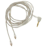 สายเสียงหูฟังรหัส ZS0089 สำหรับ Shure SE535 SE215 UE900 W40 SE425, ZS0089 สีขาว