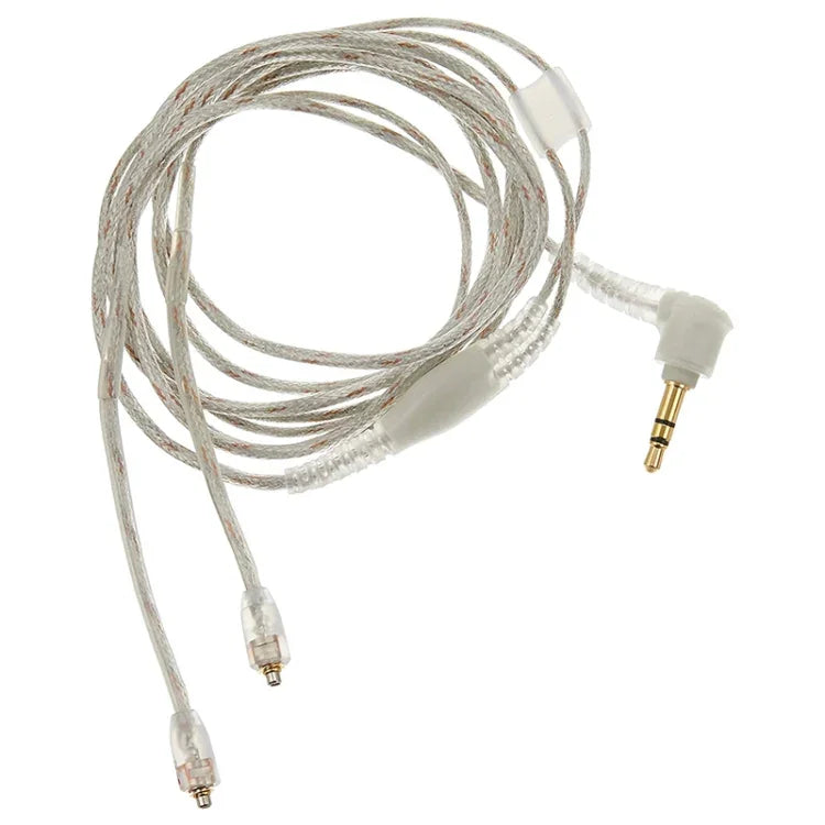 สายเสียงหูฟังรหัส ZS0089 สำหรับ Shure SE535 SE215 UE900 W40 SE425, ZS0089 สีขาว