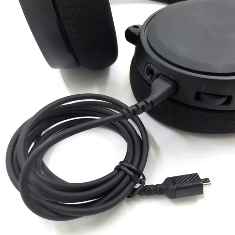 ZS0167 สายเชื่อมต่อการ์ดเสียงสำหรับหูฟัง Steelseries Arctis 3 5 7, สายการ์ดเสียง