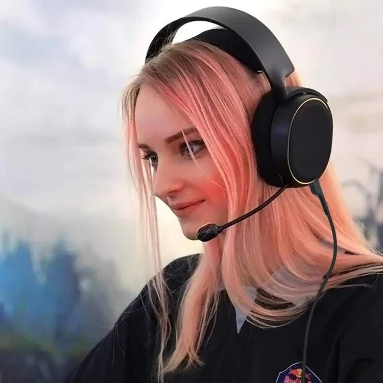 ZS0167 สายเชื่อมต่อการ์ดเสียงสำหรับหูฟัง Steelseries Arctis 3 5 7, สายการ์ดเสียง