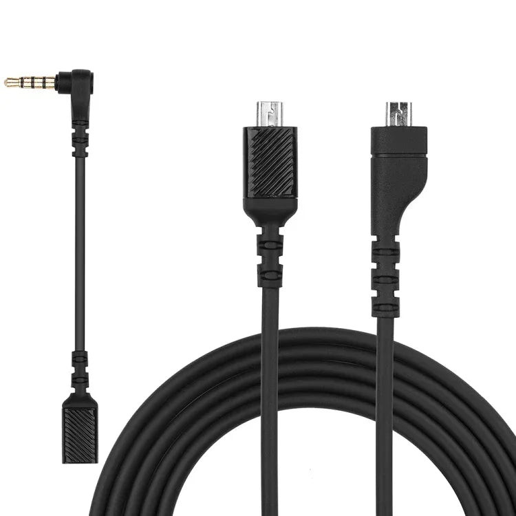 ZS0167 สายเชื่อมต่อการ์ดเสียง + สายอะแดปเตอร์สำหรับหูฟัง Steelseries Arctis 3 5 7, สายการ์ดเสียง + สายอะแดปเตอร์