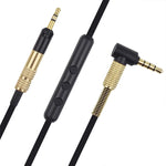 ZS0010 สายหูฟังควบคุมแบบมีสาย 3.5mm เป็น 2.5mm สำหรับ Sennheiser HD518 HD558 HD598 HD579 559, รุ่นควบคุมแบบมีสาย