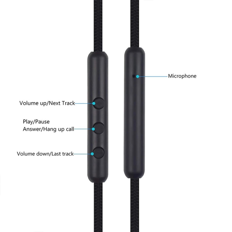 ZS0010 สายหูฟังควบคุมแบบมีสาย 3.5mm เป็น 2.5mm สำหรับ Sennheiser HD518 HD558 HD598 HD579 559, รุ่นควบคุมแบบมีสาย