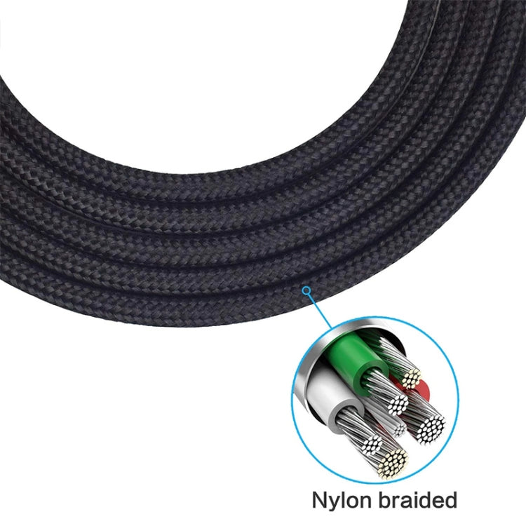 ZS0010 สายหูฟังควบคุมแบบมีสาย 3.5mm เป็น 2.5mm สำหรับ Sennheiser HD518 HD558 HD598 HD579 559, รุ่นควบคุมแบบมีสาย