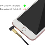 ZS0010 สายหูฟังควบคุมแบบมีสาย 3.5mm เป็น 2.5mm สำหรับ Sennheiser HD518 HD558 HD598 HD579 559, รุ่นควบคุมแบบมีสาย