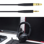 ZS0138 สายเสียงหูฟัง 3.5 มม. ถึง 2.5 มม. สำหรับ BOSE SoundTrue QC35 QC25 OE2, ZS0138 สีดำ, ZS0138 สีขาว