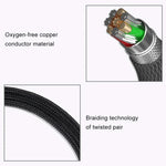ZS0161 3.5mm Headphone Audio Cable for HyperX Cloud MIX / Cloud Alpha, ZS0161