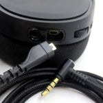 ZS0169 สายเสียงหูฟังถัก USB สำหรับ SteelSeries Arctis 3 / 5 / 7 / Pro, ZS0169