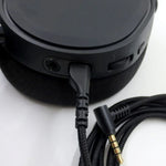 ZS0169 สายเสียงหูฟังถัก USB สำหรับ SteelSeries Arctis 3 / 5 / 7 / Pro, ZS0169